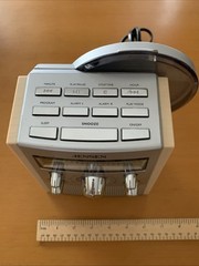 JENSEN JCR-560 AM/FM Alarm & CD Clock Radio -RETRO LOOK – PARTS OR RESTORE