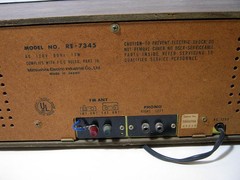Vintage Panasonic Radio AM FM Receiver Model RE-7345 Japan Needs Repair Video