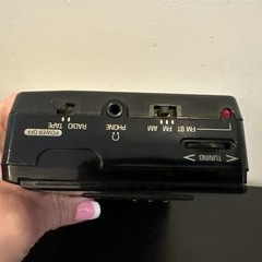 Vintage GE General Electric 2 Band Stereo Radio Cassette player EQ Works great
