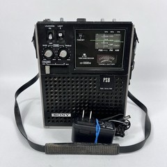 Vintage Sony ICF-5500W Radio Portable 3 Band Receiver AM/FM PSB Tested Works