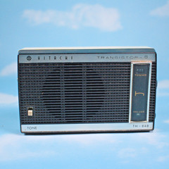 📻 Vintage Hitachi TH-848 8 Transistor AM Radio With Case – Working PLEASE READ