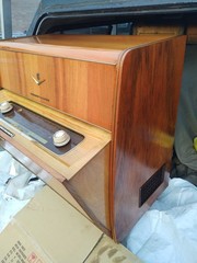 Wow GRUNDIG MAJESTIC 7038 VACUUM TUBE CONSOLE FROM 1959 WITH REEL TO REEL OPTION