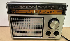 PANASONIC RF-1104 Portable Radio – TV Band Sound Battery Electric Japan Vintage