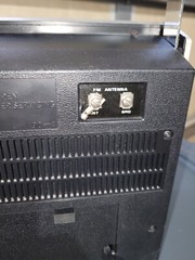 Zenith portable AM FM radio model RH 78Y, AC or battery, made in Taiwan