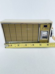 Vintage Juliette 14 Transistor Radio Topp Part 15 – Made In Taiwan – MCM Read!