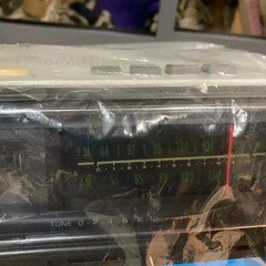 Vtg Goldstar RK-1012 Flip Clock AM/FM Radio NOS Brand New In Box Retro Space Age