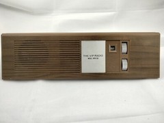 Vintage 1970 RARE « THE VIP RADIO » Radio with Nameplate for Desk Model NPR 100
