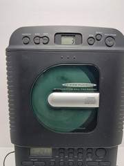 Systematic Home Shower CD-R/W Player AM FM Radio W/ Adapter, TESTED *READ*