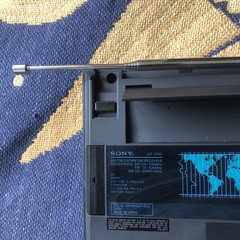 Sony ICF-2010 Shortwave Radio Receiver – AIR/FM/LW/MW/SW Tested Working No Charg