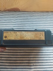 Vintage GE General Electric AM/FM Portable Radio #7-2662B Dual Power Tested