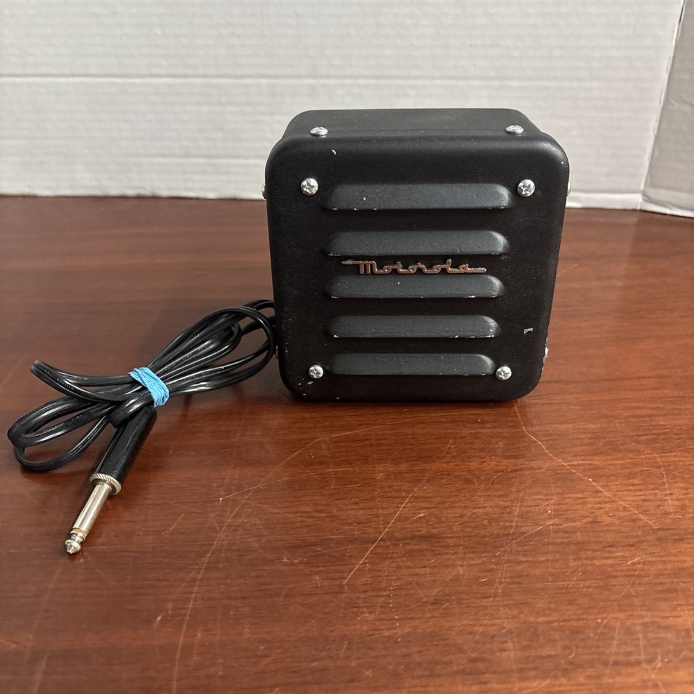 Motorola Research Line Speaker 2-Way FM Mobile Squad Car Police Radio***Untested