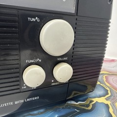 Vtg Hopesonic HE-873 AM FM Radio Cassette Player w/ Lantern – Tested & Working!