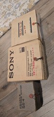 1969 Sony 7F-74DL 11-Transistor 4-Band Portable/Car Radio w/ RB-TP Mount & SS-4
