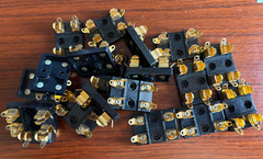 Lot of 18 LITTLEFUSE 357 Dual 2 Pole 2 Circuit Fuse Block Holder