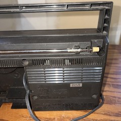 Vintage Sony ICF-7280W Serial #84248 AM/FM Portable Radio – Tested & Working