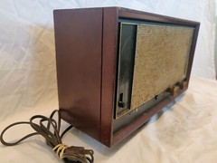 Rare Vintage Zenith Mid Century Solid State FM AM Radio Dial Tuner Z426W works.
