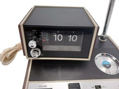 Rare Vintage Ross Model 5500 AM/FM Radio Flip Clock – WORKS