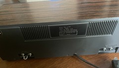 Vintage Lloyd’s C730 Stereo Cassette Player Clock Radio Model 709A Lloyds Wood