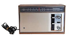 Panasonic Solid State 2-Band AM/FM Radio Model #RE-7329 Japan Vintage T2399