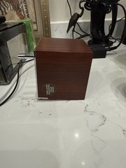 Vintage Realistic Weatheradio Cube Model 12-181 Simulated Rosewood Finish