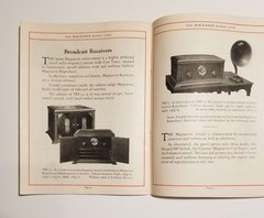 1923 MAGNAVOX Radiotikes Marketing Booklet Published by The Magnavox Company HTF