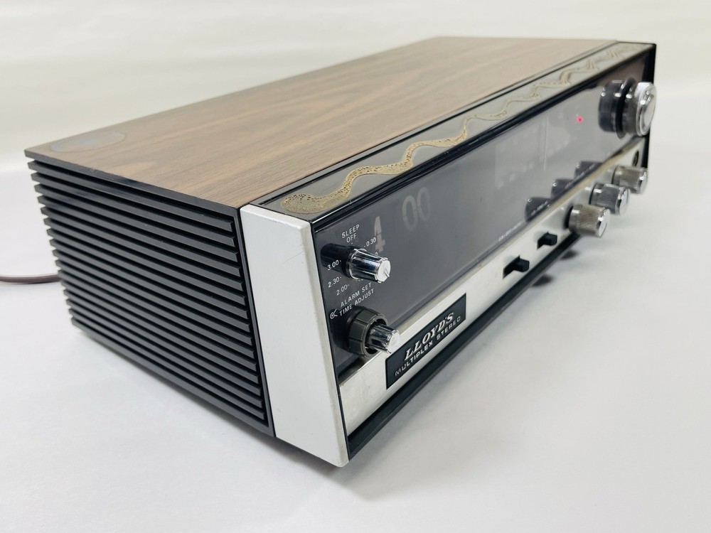 LLOYD&rsquo;S Flip Clock Alarm AM/FM MultiPlex Stereo JJ-6954 radio works, see desc*