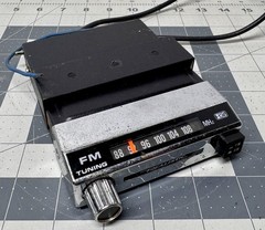 Realistic 12-1350B AM FM Converter Vintage Car Radio Shack