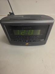 Zenith AM/FM Alarm Clock Radio Model # Z124B