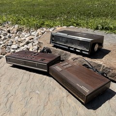 Lot 3 Vintage Clock Radios GE Flip Realistic Chronomatic 251 Magnavox D3150