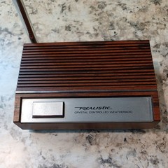 Realistic Crystal Controlled Weatheradio, works