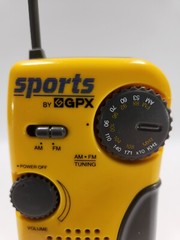 Vintage Sports Gran Prix By GPX Portable Pocket AM/FM Radio / Model A2095 / EUC