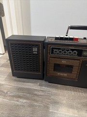 1974 Marantz Superscope CRS-152 Portable AM / FM Radio Cassette System Complete