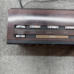 VTG SoundDesign AM FM Radio Cassette Player Alarm Clock 3838WAL Works