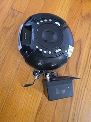 Sound Master isnooze clock radio Model 143BK With Adapter Tested