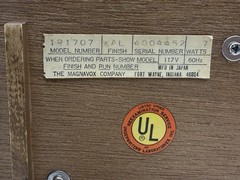 Vintage Magnavox 1R1707 Flip Clock AM/FM Radio – Clock Works – Display/Repair
