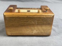 Cigarette Music Box in the Form of a Philips Radio 500A, c. 1950s promo item