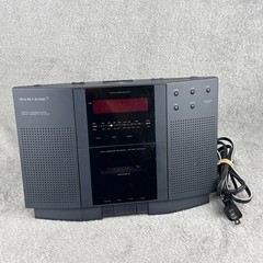 Vintage SUNTONE AM/FM Alarm Clock Radio Cassette Player Model PR610 WORKING