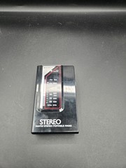 Vintage Sanyo RP40 AM/FM Stereo Portable Pocket Radio Belt Clip – Not Working
