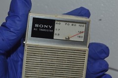 SONY 2R-22 6 Transistors Pocket Radio Made In Japan Sold As-Is For Parts 1960&rsquo;s