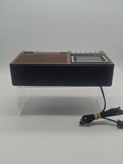 Vintage General Electric 7‑4975‑C Clock Radio w/ Alarm & Cassette Player Tested