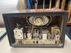 rare vintage Grundig tube radio model 2028 made in Western Germany