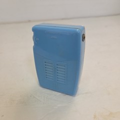 Vintage Crown 6 Transistor AM Radio 1950s Rare Sky Blue Made in Japan VG
