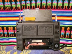 Rare Vintage Hitachi AM/FM AIR/PSB/WB Portable Radio (Model KH-949H, Working)