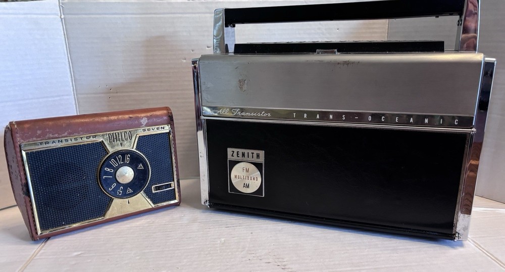 Vintage Zenith Royal 3000-1 Trans-Oceanic FM-AM Multiband Radio Tested