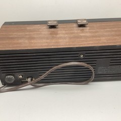 RCA RWS457W FM AM Weather Radio Vintage Clock Alarm Retro read Tested No Smoke