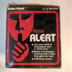 Vintage Radio Shack 60-2210 Noise Alert Works Great