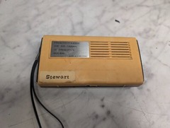 VINTAGE Stewart Seiko Portable AM Battery Solid State Radio ~UNTESTED