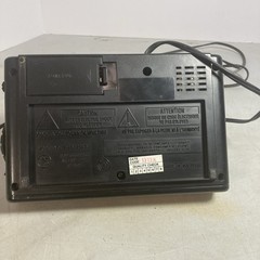 VINTAGE 1980s GE ALARM CLOCK RADIO Black MODEL 7-4612BKB – Everything Works