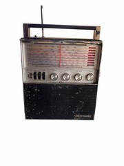Vintage Air Castle Portable Multiband Radio AM FM SW VHF Japan Untested