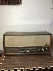 Working Vintage Tabletop Grundig Model 4570 U/Tube Stereo Made in W. Germany